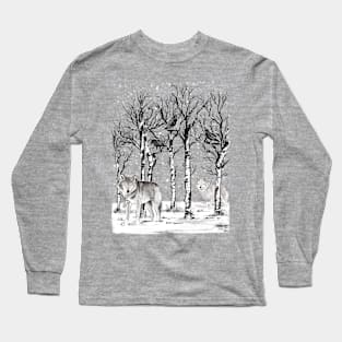 Winter in the Forest Long Sleeve T-Shirt